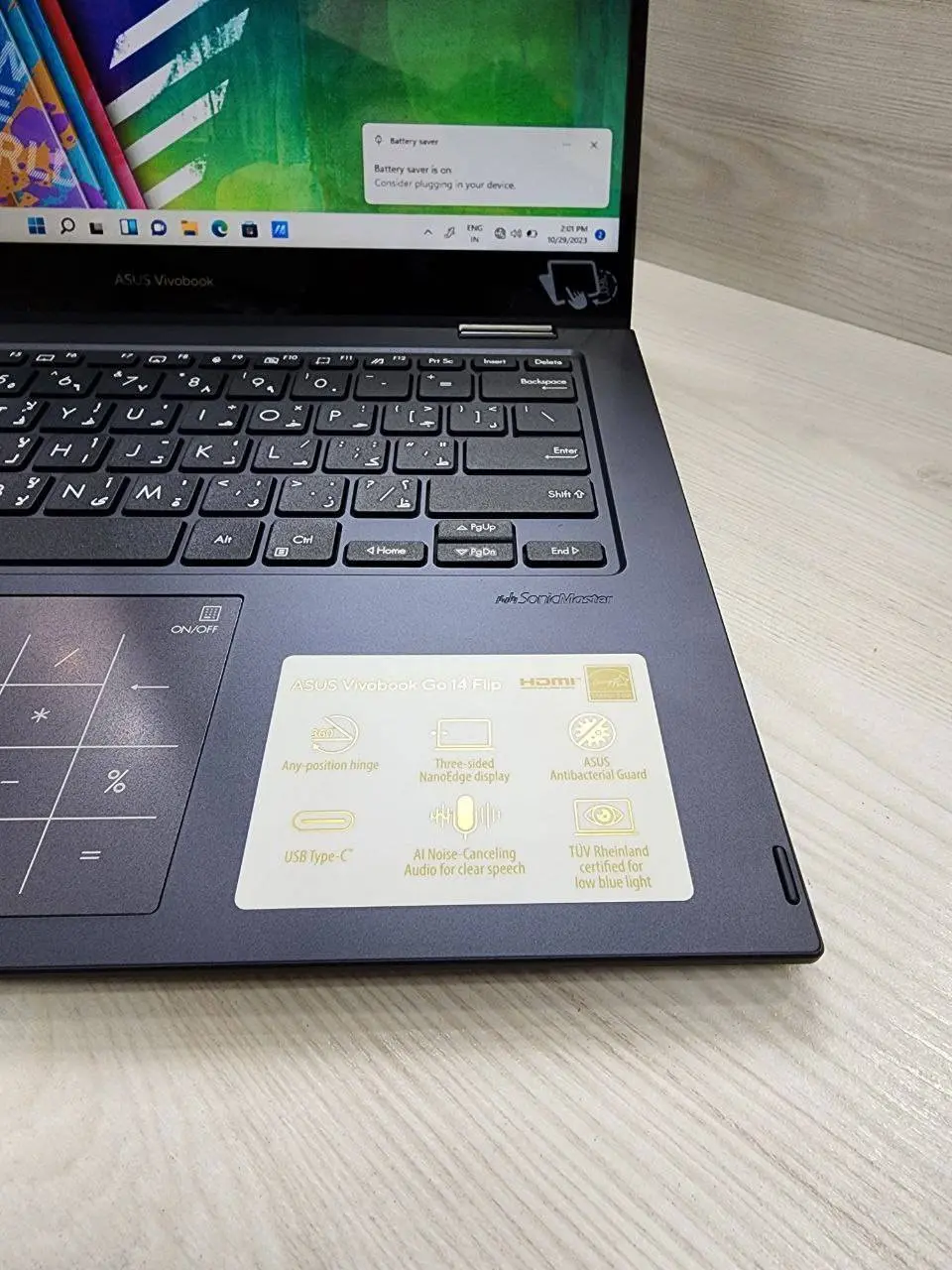 لپ تاپ ایسوس Asus Vivobook Flip 14 TP1400K