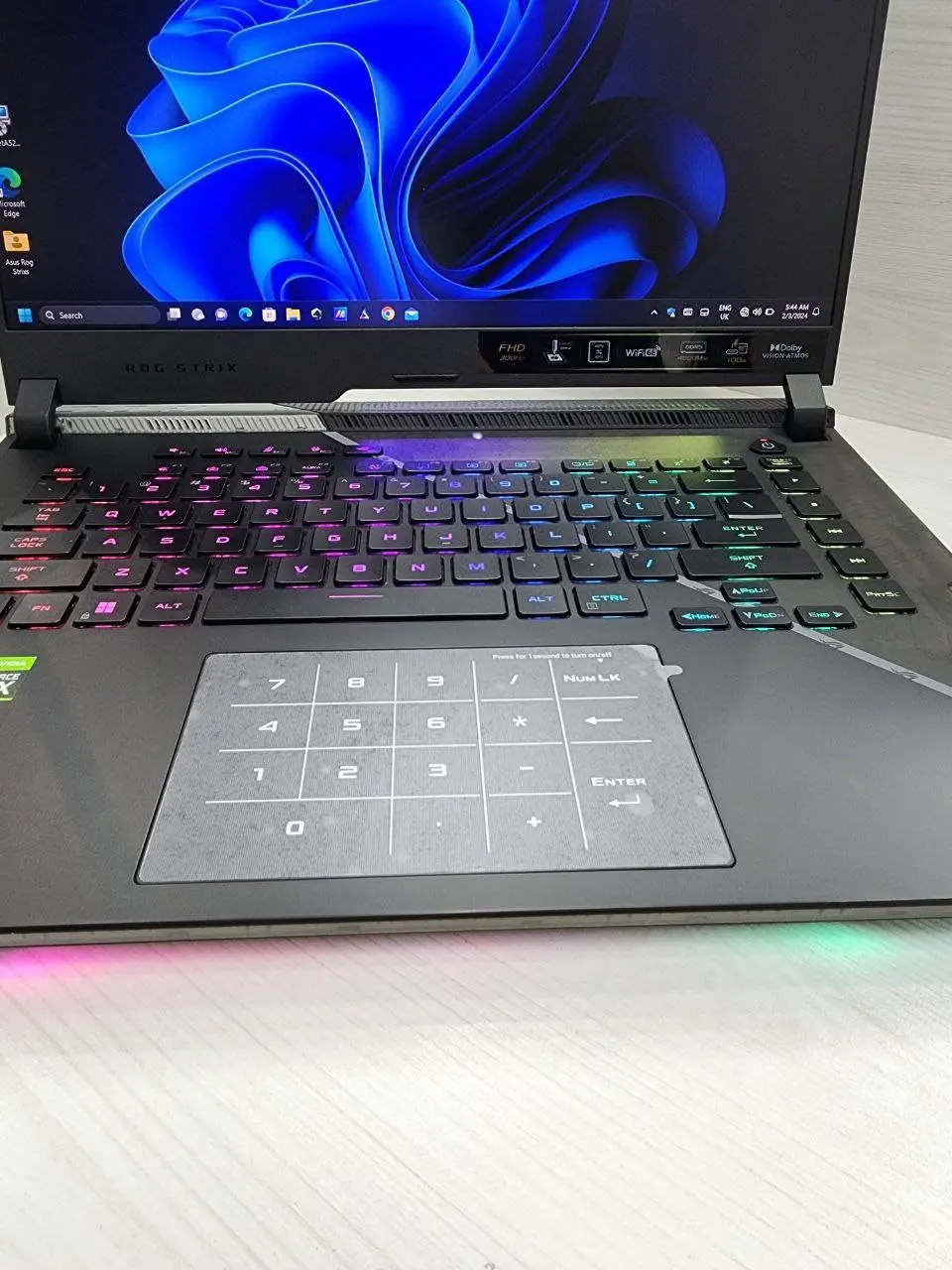 لپ تاپ ایسوس راگ Asus ROG Strix SCAR G533 - Image 12