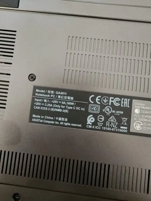 لپ تاپ ایسوس راگ زفیروس Asus ROG Zephyrus G14 GA401i
