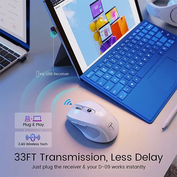 ماوس بی سیم HOTWEEMS Wireless Mouse D 09