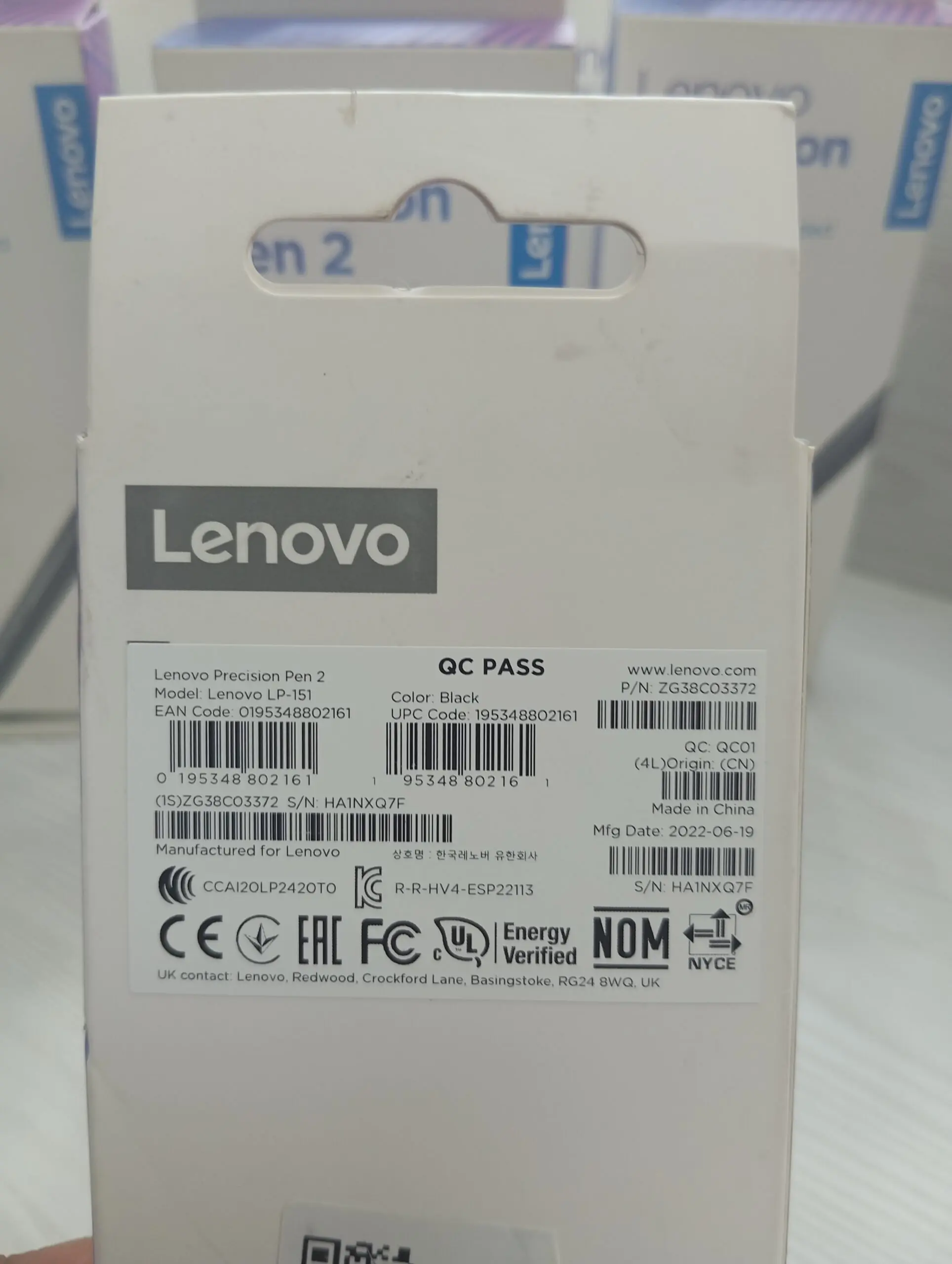 قلم لنوو پرسیژن Lenovo Precision Pen 2